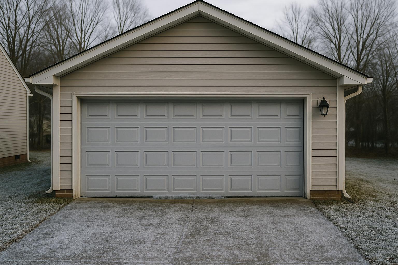 What to Do When Your Garage Door Won't Open in Cold Weather